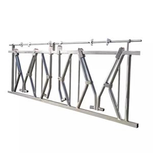 Cheap Galvanized Custom Cattle Dairy Headlocks Farming Equipment for sale