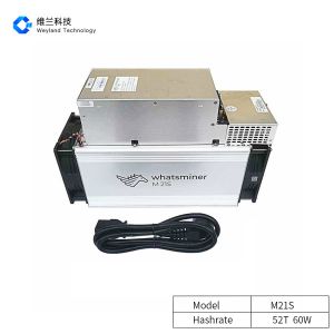 China M21S 52T Whatsminer Bitcoin Miner 60W/T 3120W SHA-256 Algorithm on sale