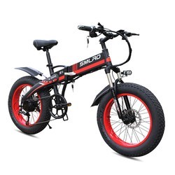 48V Folding 20 Inch Electric Bike Multifunctional With 10AH Battery