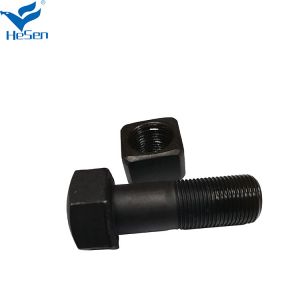 6V1792 1S1860 Track Shoe Bolt And Nut 3/4 X 2-13/32 MM D6