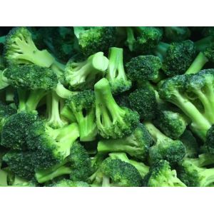 IQF Frozen Broccoli Florets, blanched, head diameter 3-5 cm