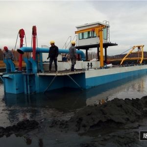 Cheap 14&quot; 2000CBM/Hr Sand Dredger Machine Hard Riverbed Mining for sale