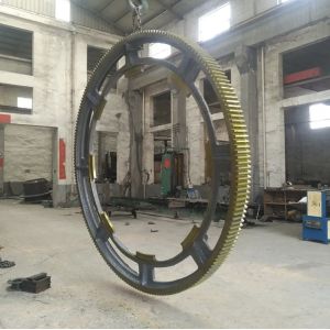 Cheap Customizable Teeth Steel Big Ring Gear With Rust Proof Surface for sale