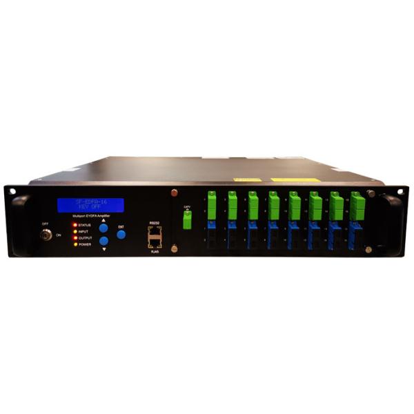 1550nm EDFA Optical Amplifier GFD1550-EBM(SC/2U) 16Ports With WDM xPon OLT Input