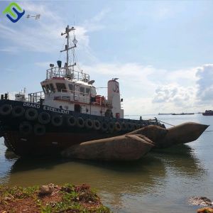 Florescence Boat Marine Rubber Airbags For Ship Launching And Docking