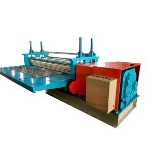 Thin 0.3mm Sheet Roll Forming Machine Metal Horizontal Round Wave