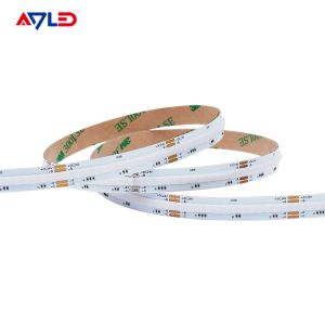 5M RGB LED Strip COB No Dots Color Changing Cuttable 10MM 24V Waterproof IP65