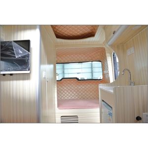 America Design Spacious Camper Caravan Trailer With Three Side View Window