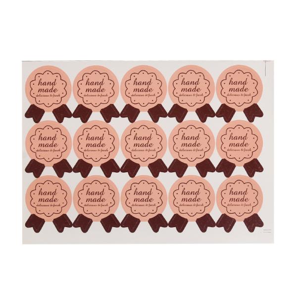 Bow tie clothes label sticker label and custom labels