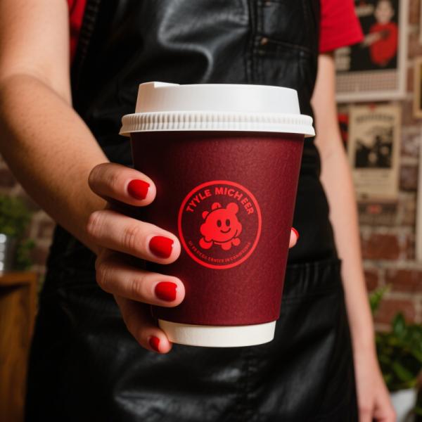 Quality 8oz 10oz 12oz 16oz 18oz 20oz 22oz Biodegradable Custom Disposable Single/Double Wall Hot Drink Coffee Paper Cup wholesale