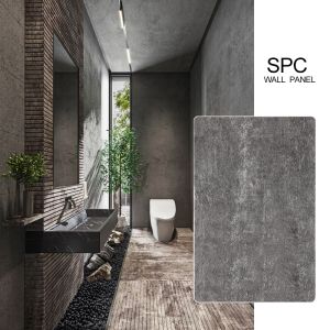 Cheap SPC Modern 3D Wall Panels Stone Crystal Waterproof Moisture Resistant Decorative Board for Bathroom Toilet for sale
