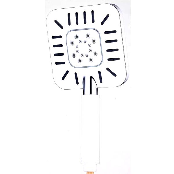 Square shape one function chrome plating high pressure water saving bathroom