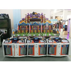 Horror Halloween Shooting Arcade Machine For Carnival Bubble Wrapper Packaged
