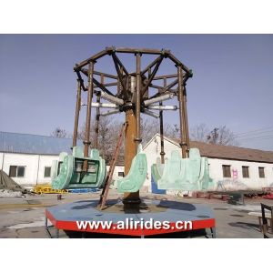 trailer mounted airborne shot Portable Rides Mobile Rides Amusement Rides on