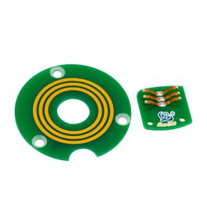 Flat Pancake Slip Ring ID 14mm 360 Degree Continuous Rotation