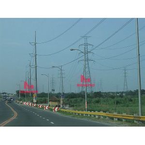 Railway Highway Crossing tower for power transmission