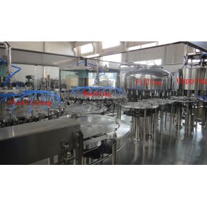 12kw Silver Hot Juice Filling Machine With Pulp Filling Frequency Control