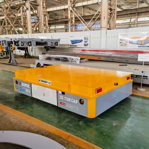 15T Molds Battery Transfer Trolley Electric Heavy Duty Material Carts