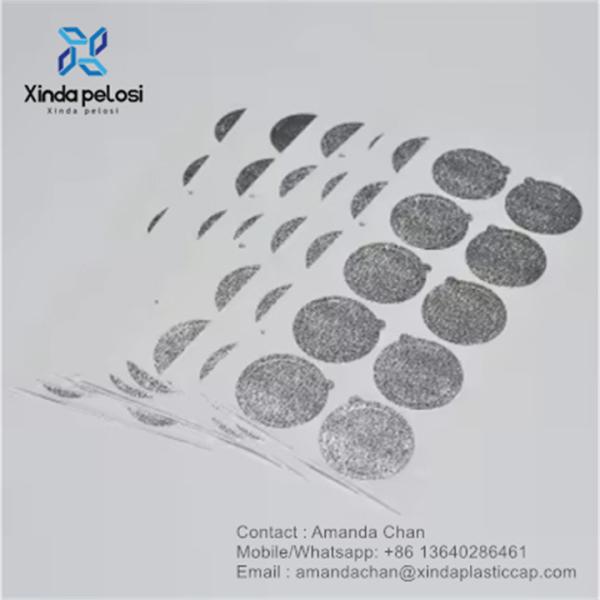 Quality Aluminum Foil PP Induction Seal Liner Back With Paperboard Seal Liner Product wholesale