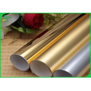 Cheap High End 0.05 To 0.6mm Thickness Gold And Silver Card To Make Cosmetic Box for sale