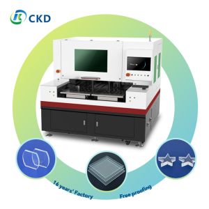Cheap 30w Laser Power Single Table Glass Cutting Machine with Eco-friendly Modes for sale