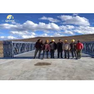 Cusomized Steel Bailey Bridge Building Heavy Structural Height Variable
