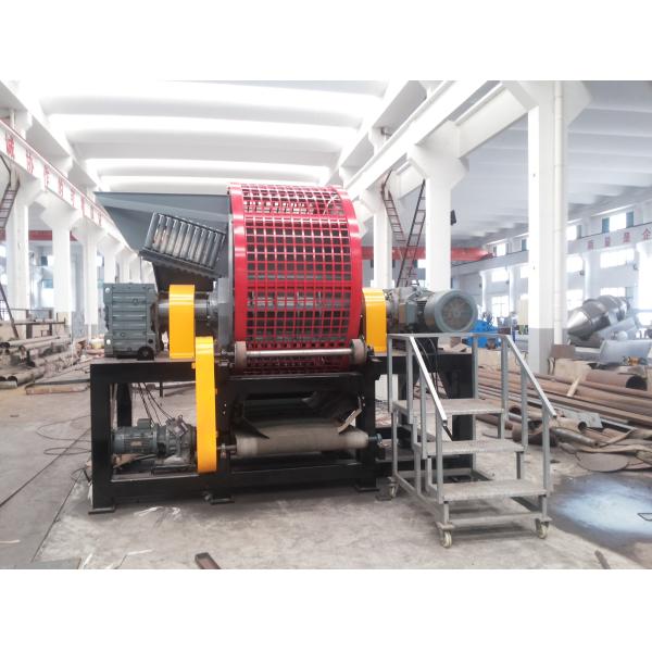 Double Shaft Tire Shredder rubber Shredder,Tire Shredder, Tire Crusher,Tire Shredding Machine- For Tire Recycling Plant