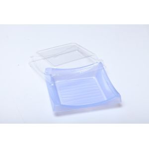 Disposable Transparent BOPS Lid PS Sushi Display Tray