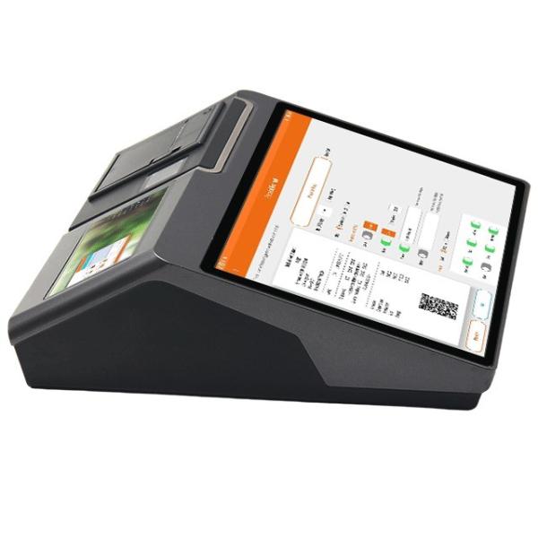 11.6-Inch/12.5-Inch Full HD Desktop Android POS Machine with VFD220 Customer
