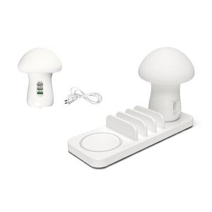 Cheap Nightlight 10W 40W Wireless Charging Pad With Usb Port for sale