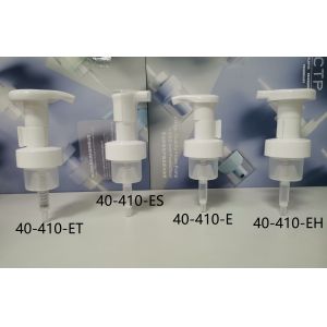 PP Screw On Lotion Pump With 0.8-1.5CC Output Overcap Clip Lock Bulk Packing Custom Orders Accepted