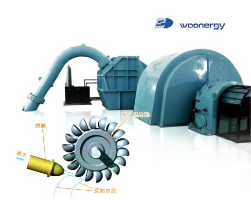 Quality Adjustable Pelton Wheel Micro Hydro Generator 150RPM To 1000RPM wholesale