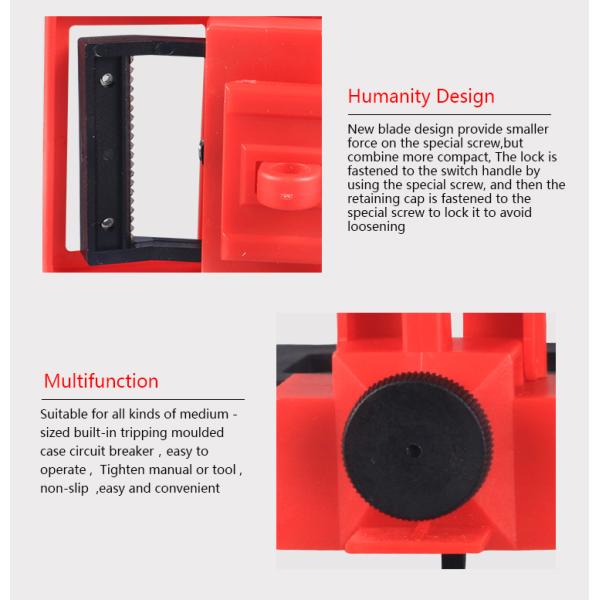 Humanity Design Clamp On Breaker Lockout , Electrical Safety Lockout Devices
