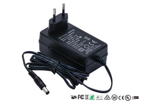 Quality 1A 24V Power Supply Adapter V0 Fireproof Housing AC DC Adaptor 24V 100Ma wholesale