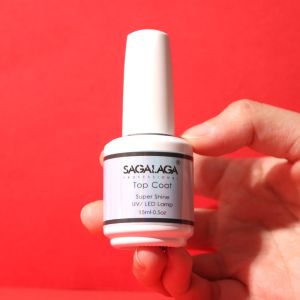 85G Long Lasting High Glossy Top Coat Rich Pigment Gel Polish Base Coat and No