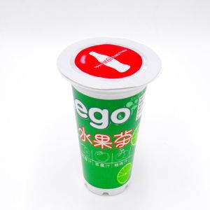 Biodegradable 300ml Plastic Yogurt Cup Single Serve 9.16g