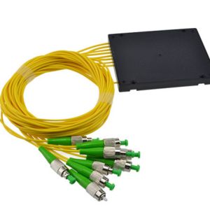 ROHS FC/APC Connector 1x16 Way Fiber Optic PLC Splitter
