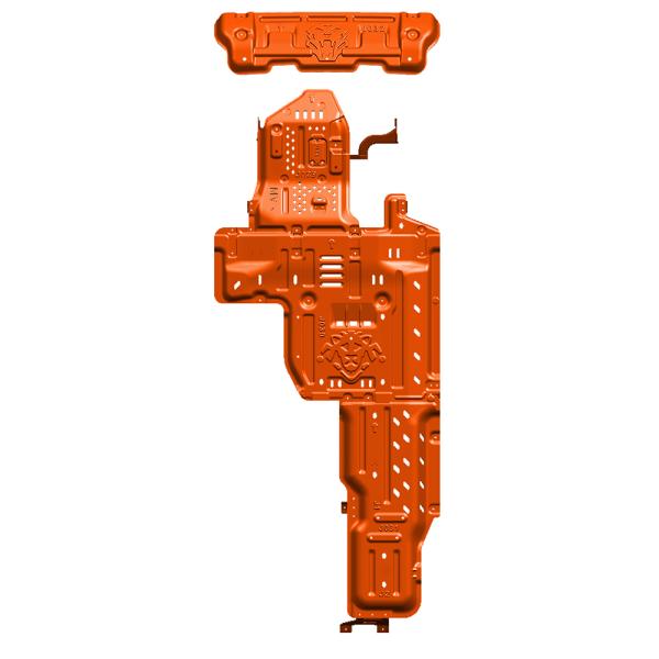 JEEP Wrangler Skid Plate Protect the Under Body Components with Magnalium Chassis Guard
