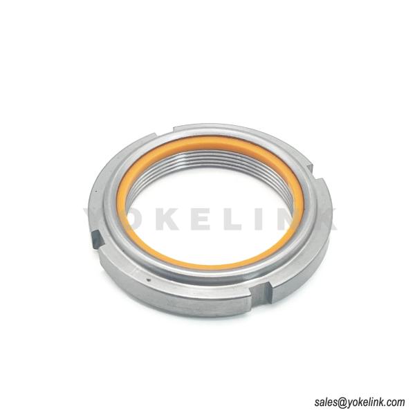 Quality Guk Nylon Self-Locking Round Nut For Machining Shaft Grooves wholesale