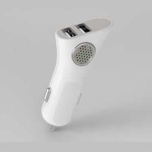 Cheap 2.1A dual USB car charger with perfume srpayed funtion for sale