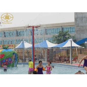 Heat Resistant Tensile Membrane Structure Rectangular Pagoda Marquee Steel Frame