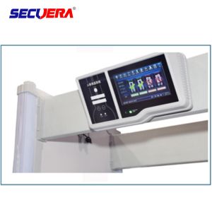 ABS Indoor / Outdoor Archway Metal Detector 6 Zone Intelligent Multi Alarm