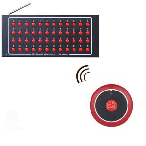 Wireless hospital patient nurse call system transmitter and receiver