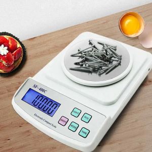 Battery Power Electronic Kitchen Scale Digital OEM With Backlight LCD Display