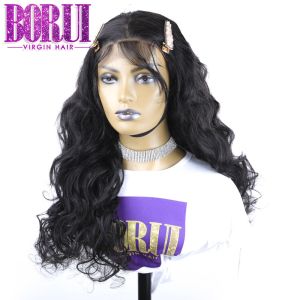 Swiss Closure Lace Custom Lace Wigs Pre Plucked Body Wave Dyed Bleach No Shedding