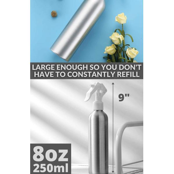 Lotion Perfume Refillable Aluminum Spray Bottle 30ml 50ml 100ml 120ml 150ml