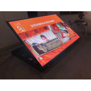 P4RGB LED Monument Signs With Front Opening Cabinet IP65 Waterproof