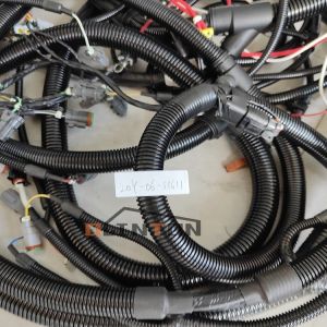 Excavator Parts PC200-7 220-7 270-7 Outer Cabin Wiring Harness Wire Harness 20Y