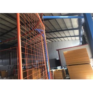 2100mm*3300mm temporary construction fencing panels OD 32mm x 2.0mm Mesh 60mm x