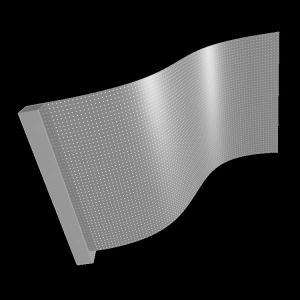 Super Slim Led Screen PCB Board Flexible Transparent Film P20 Advertising Led